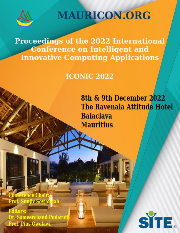 					View 2022: International Conference on Intelligent and Innovative Computing Applications
				