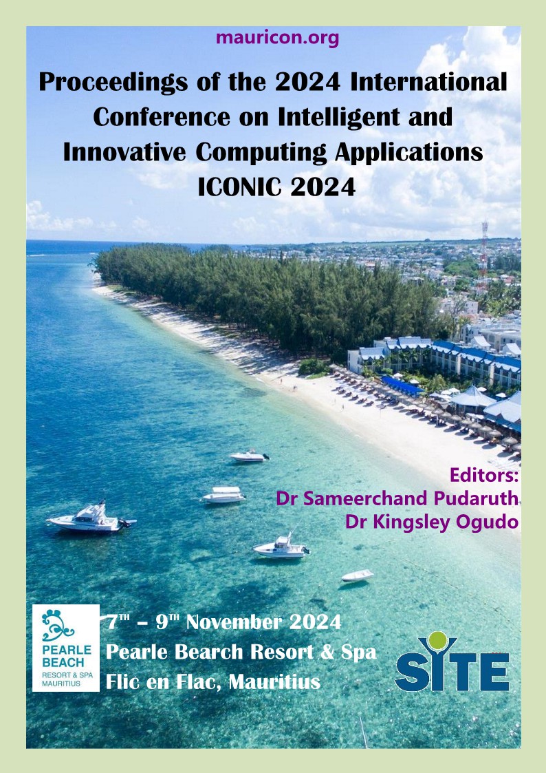 					View 2024: International Conference on Intelligent and Innovative Computing Applications
				